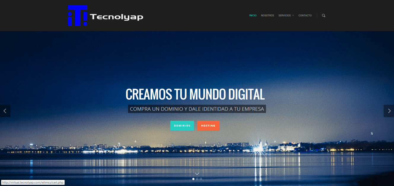 en tecnolyap podrás encontrar planes de hosting, diseño web y dominios