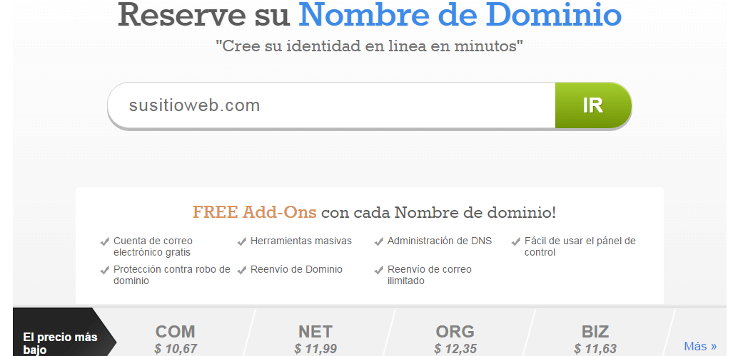 Comprar un Dominio en Lima Peru